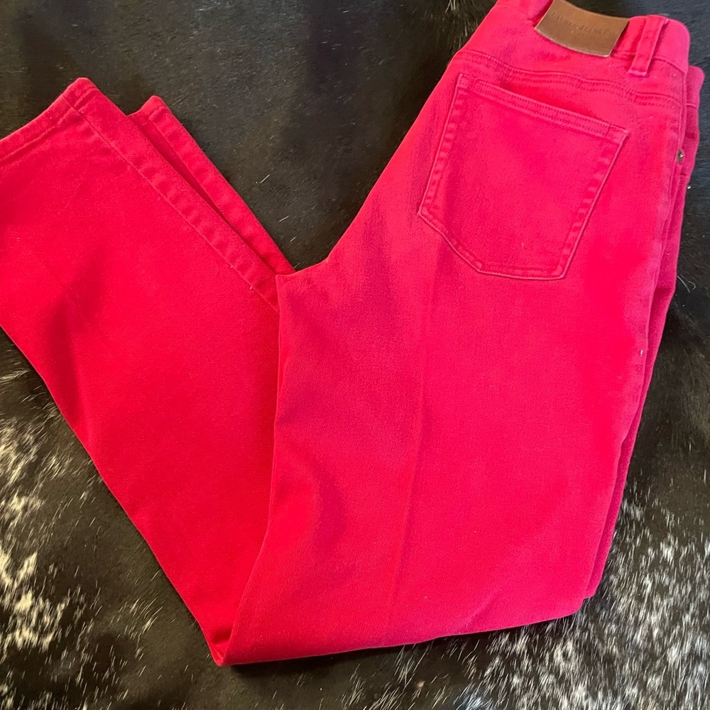 Lauren Jeans Company Ralph Lauren Red Jeans Size 8 29‎ X 10 X 29.5